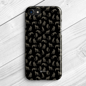 telefono dėklas su leopardais