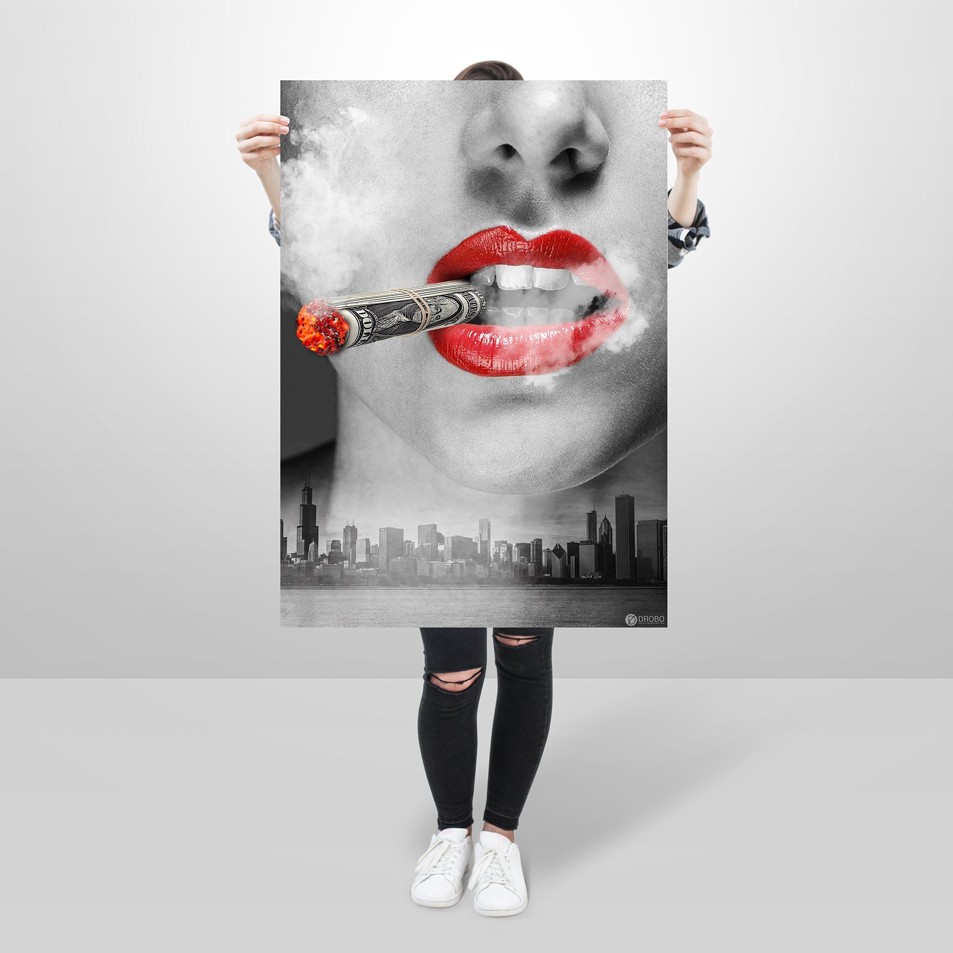 motyvuojantis plakatas